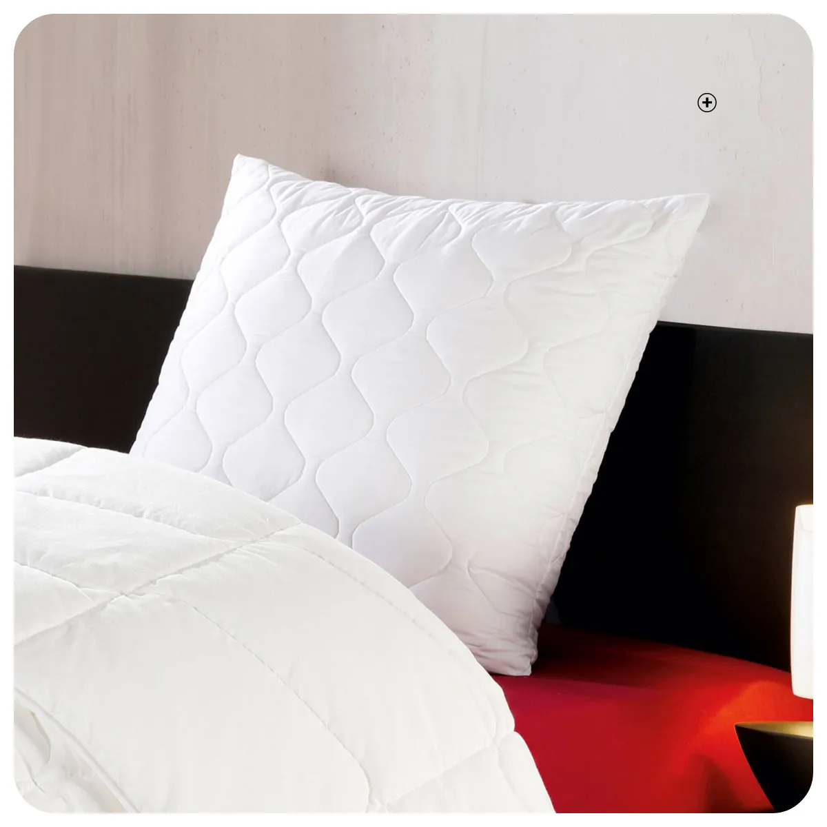 Outlast thermoregulerend hoofdkussen, zacht comfort, witte tijk, warmteregulatie - Blog Blancheporte