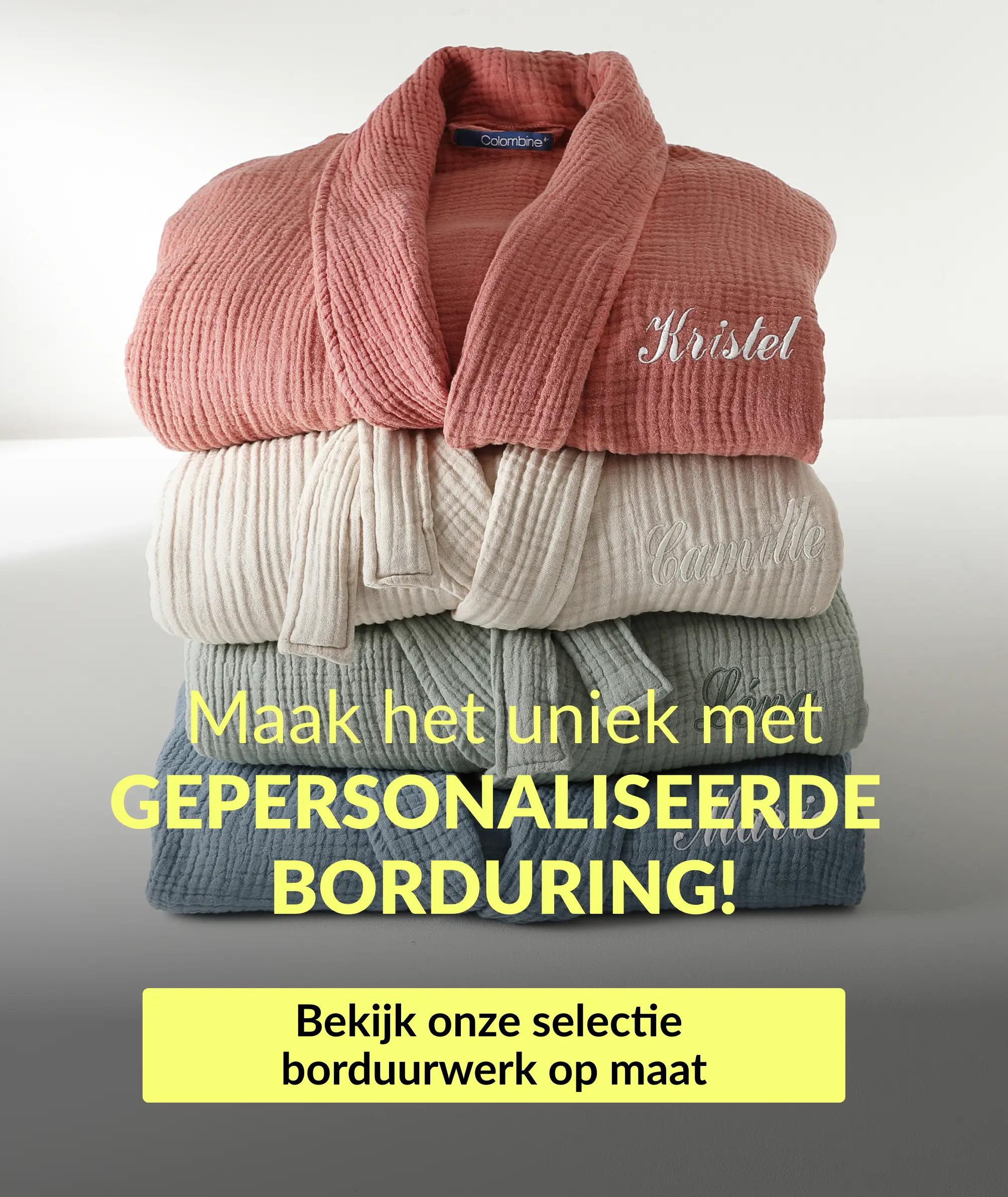 Uw persoonlijke touch met borduurwerk op maat