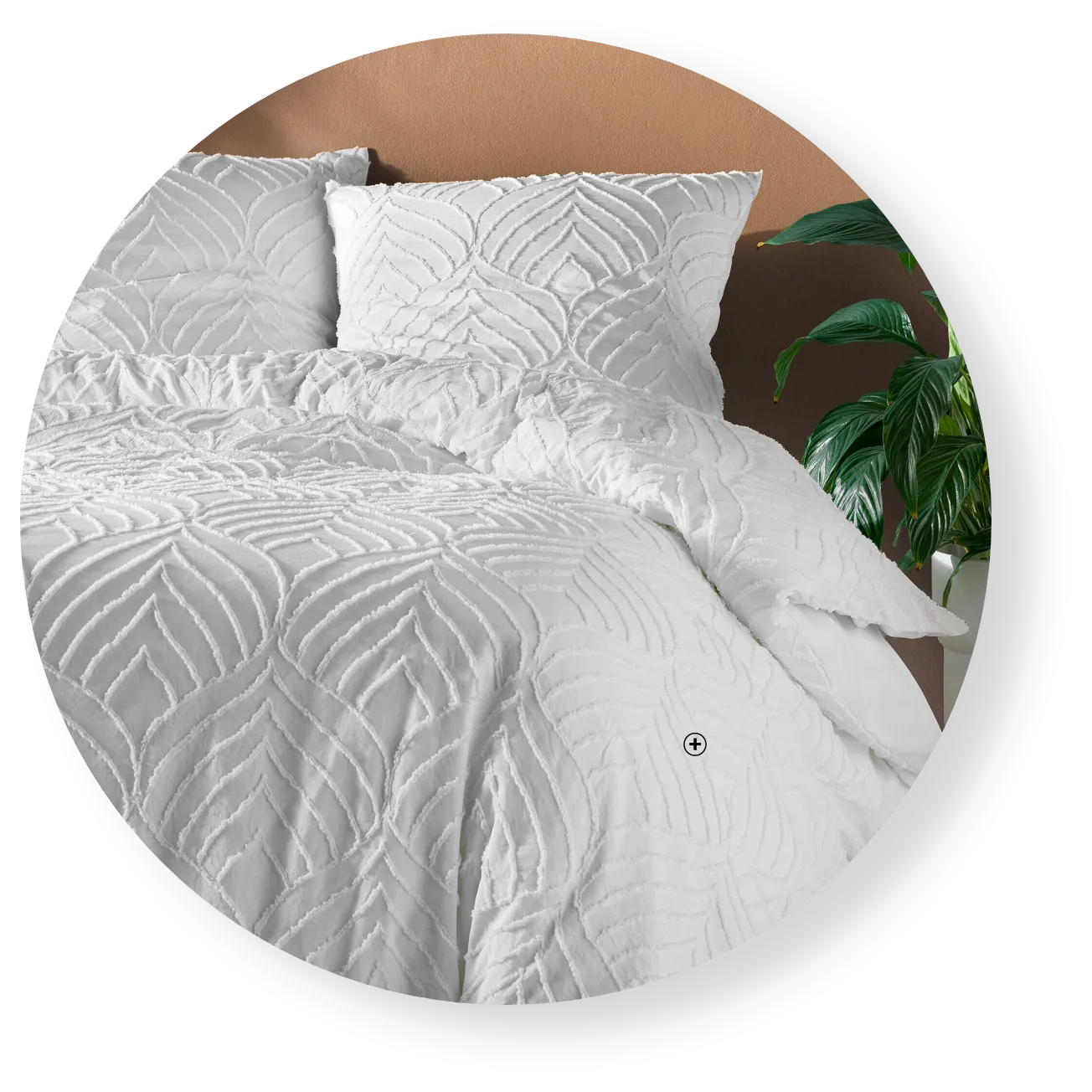 Parure de lit Amezia en coton lavé finition tuftée en relief, texture douce et moderne pour un lit confortable | Blog Blancheporte