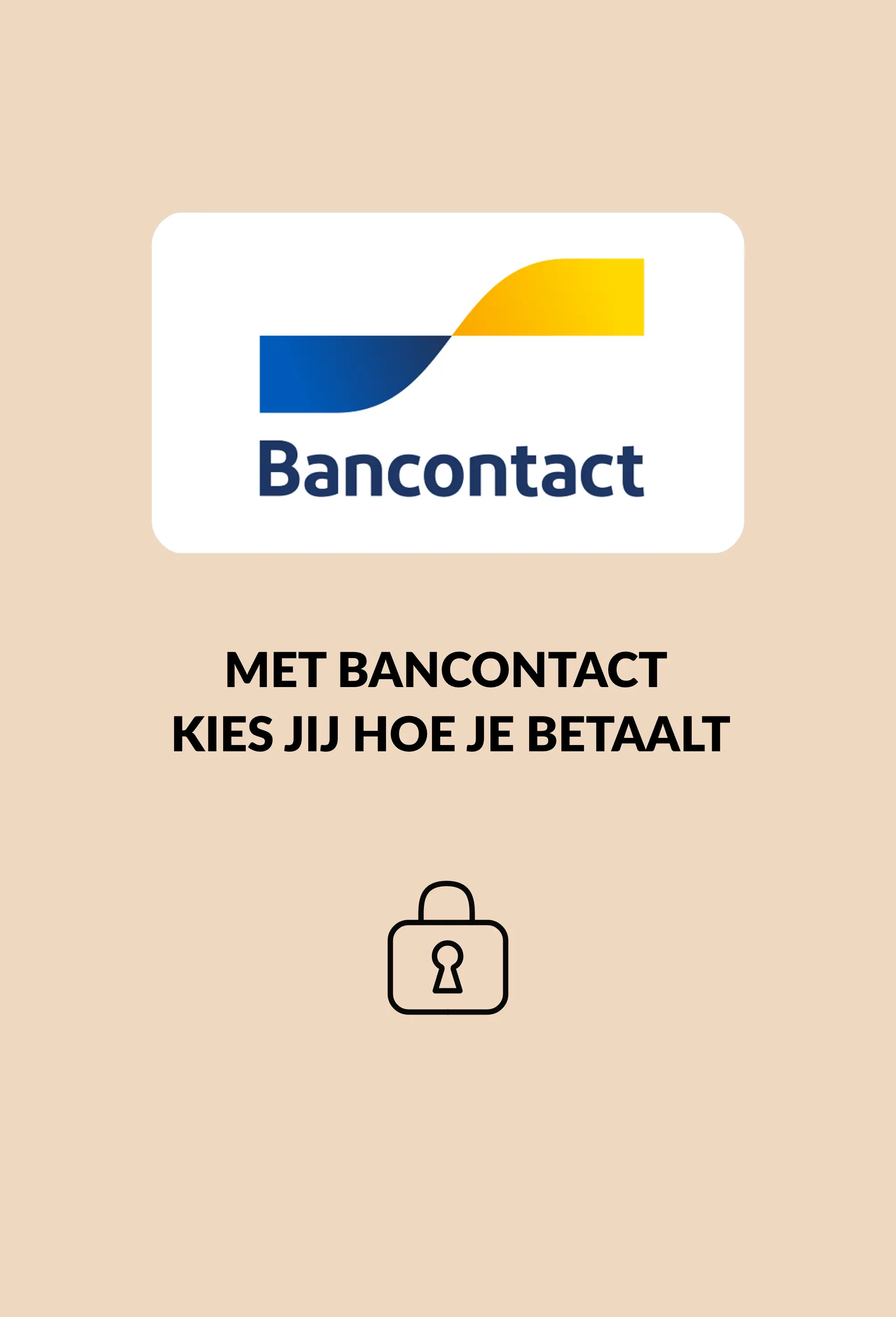 Betaal zoals u wilt met Bancontact op Blancheporte.be