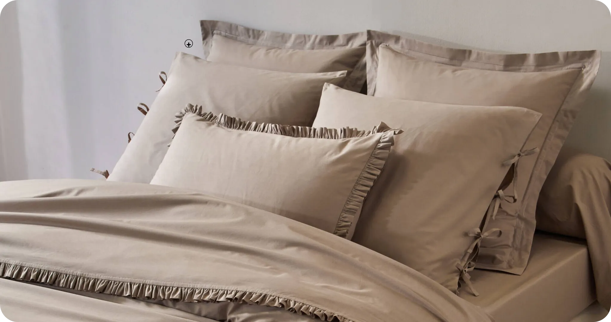 Uni percale bedlinnen met stijlvol en ademend hoofdkussen | Hoe kies je je hoofdkussen? – Blancheporte