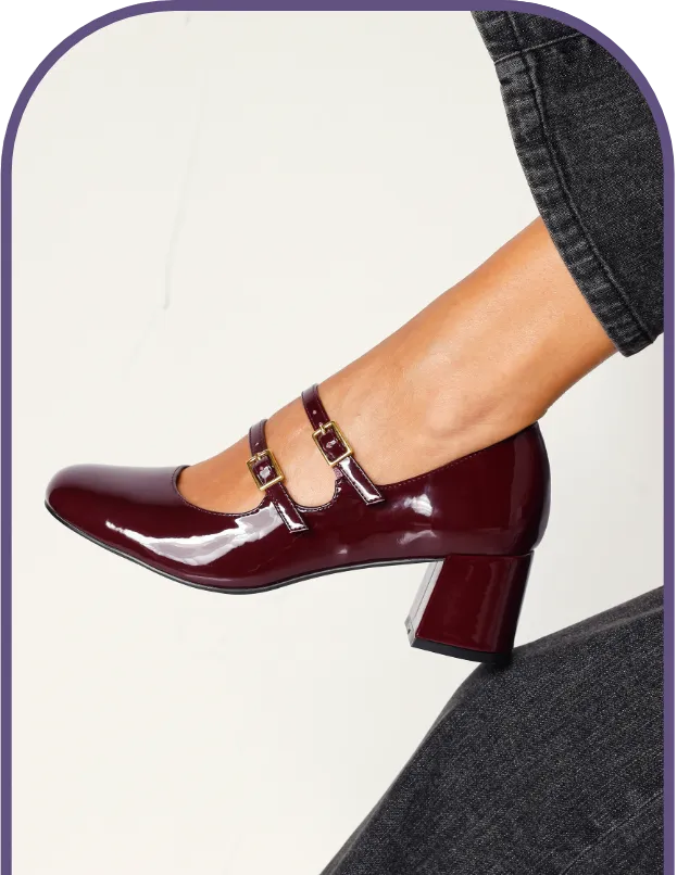 Gelakte pumps met hak, elegant en trendy in korting – Blog Blancheporte