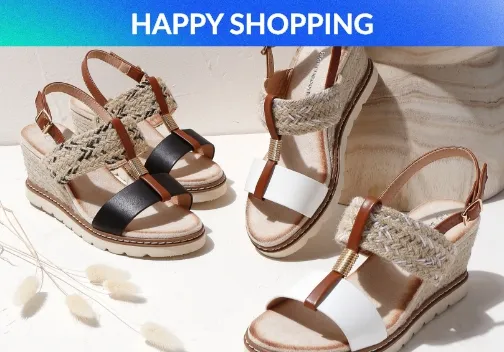 Laat je verleiden door een selectie schoenen van Blancheporte voor de lente.