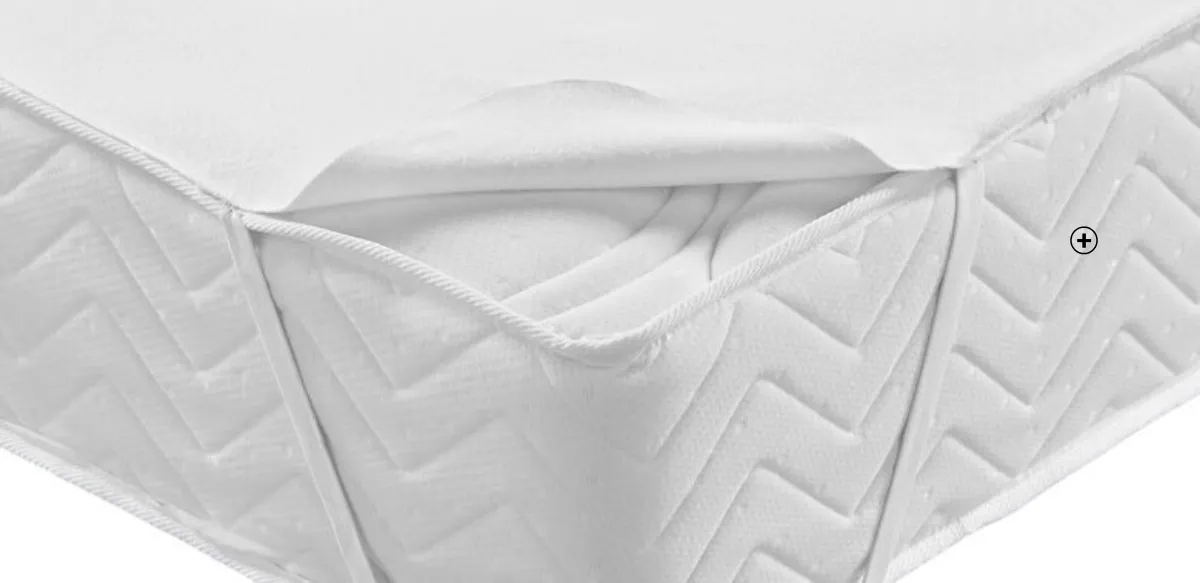 Protège-matelas molleton absorbant 200 g/m² à forme plateau, parfait pour bien choisir son protège-matelas | Blancheporte