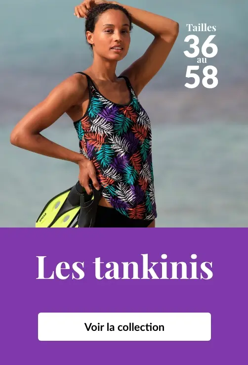 Découvrez notre large sélection de tankinis
