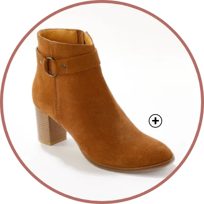 Suède leren laarzen met hak – comfort en aangepaste schoenwijdte om schoenen te kiezen volgens de voetbreedte | Blog Blancheporte