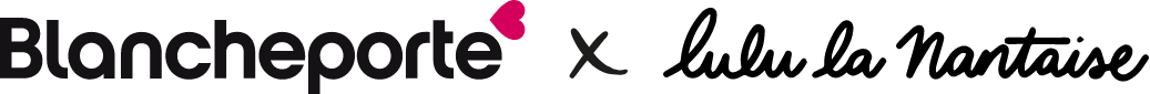 Logo Blancheporte x Lulu la Nantaise
