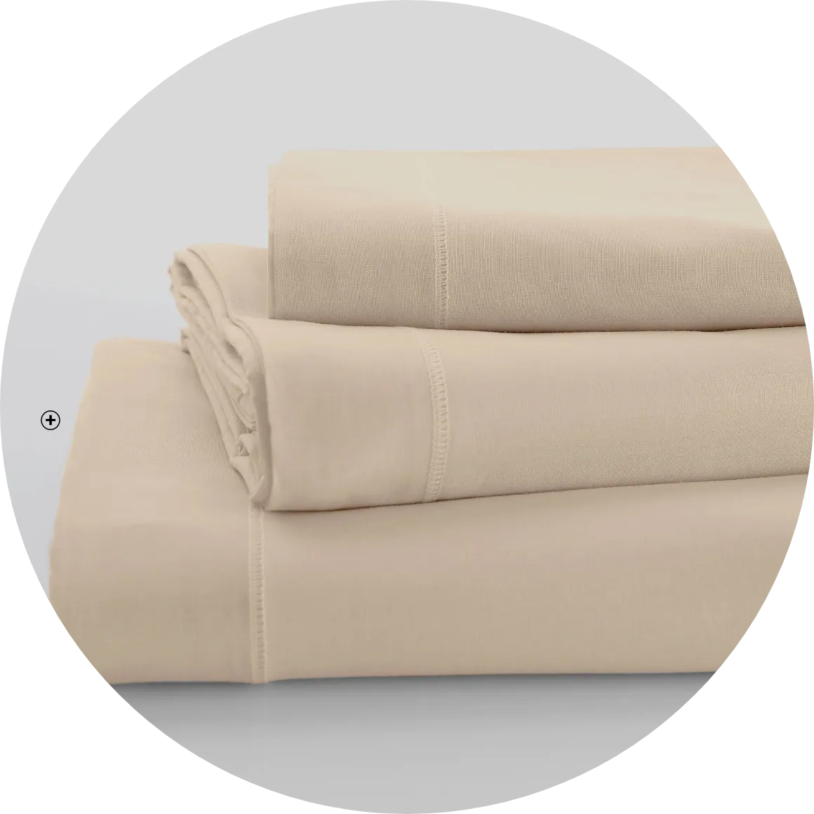 Drap houssee uni coton 57 fils/cm², toucher doux, coloris beige sable - Blog Blancheporte