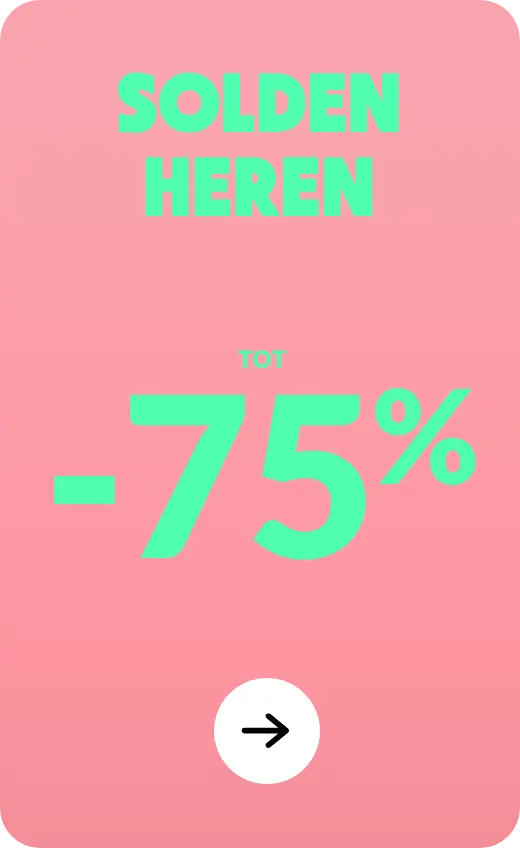 Sale voor heren tot 75% korting