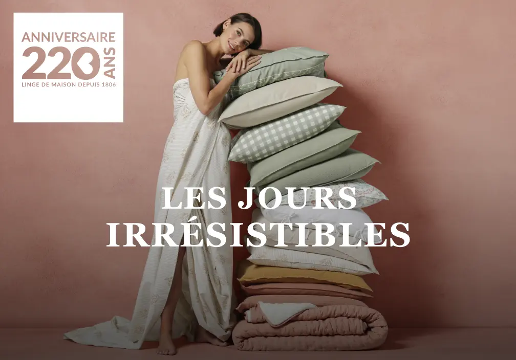 Les jours irrésistibles Blancheporte : profitez d'une sélection le blanc jusqu'à -50% sur le site