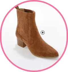 Boots western cuir | chaussures morphologie | Blancheporte