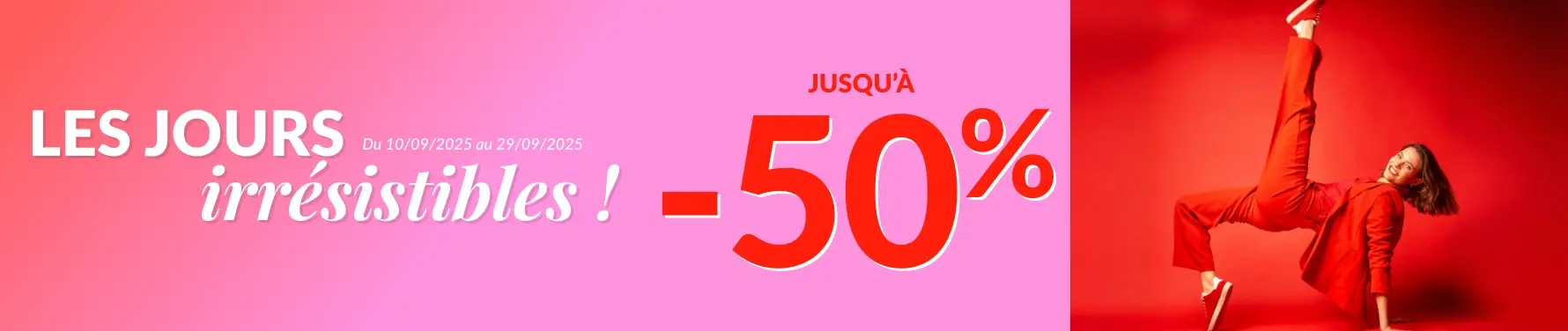 Les jours irrésistibles chez Blancheporte : jusqu'à -50% sur le site 