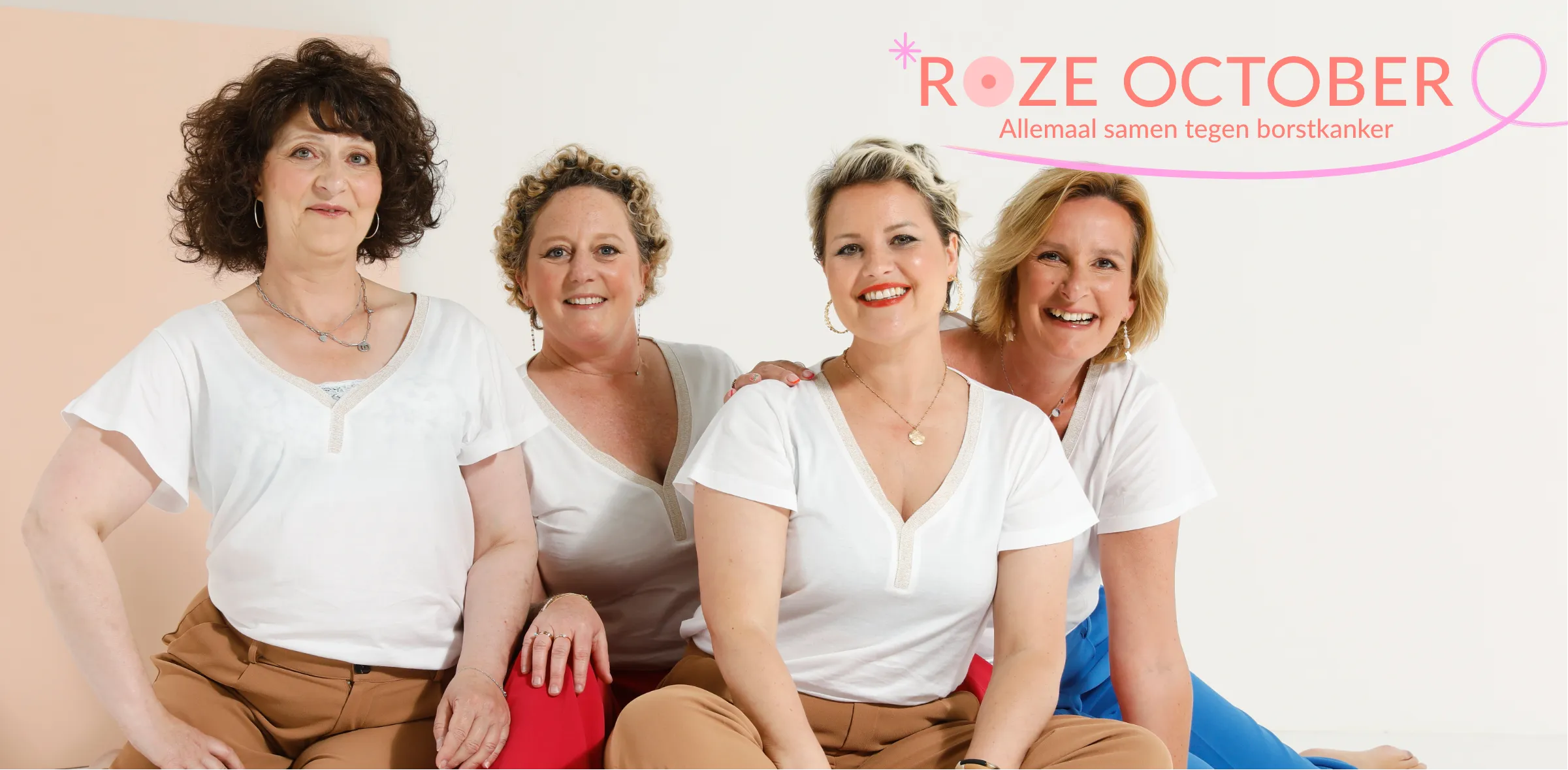 Roze oktober: allemaal samen tegen borstkanker