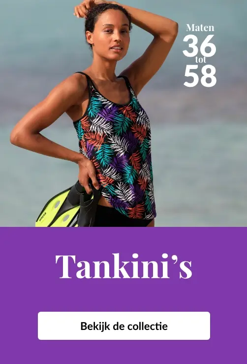 Ontdek onze ruime selectie tankini's