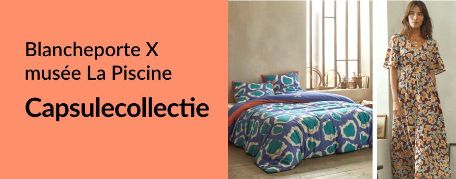 Blancheporte x Odette Lepeltier: een collectie prêt-à-porter voor dames en woningitems ter ere van de kunstenares