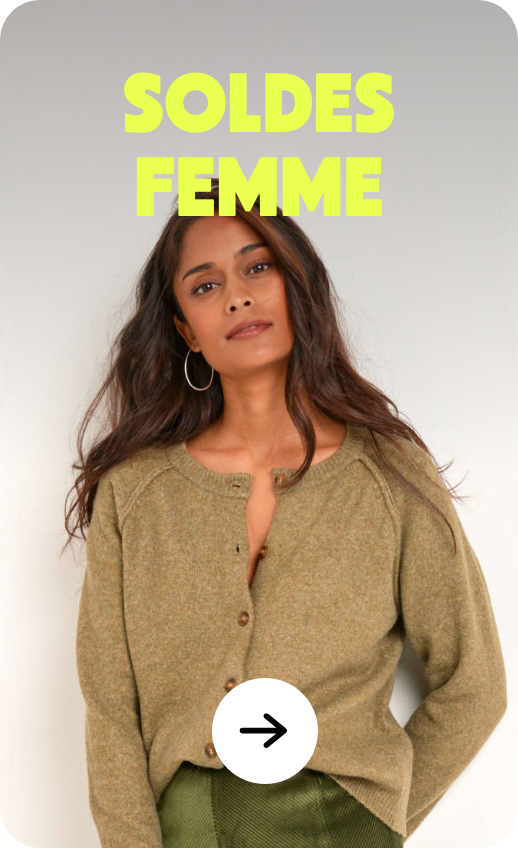 Soldes femme jusqu'à -70%