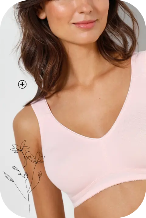 Soutien-gorge invisible sans armatures pour un confort optimal sous une robe transparente | Blancheporte