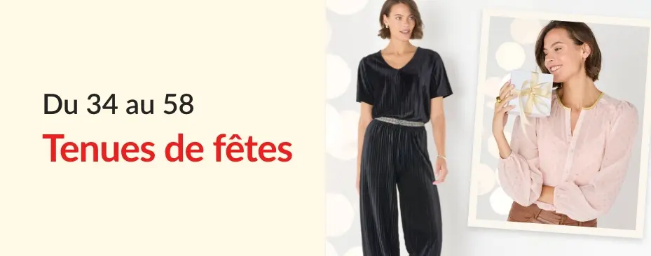 Profitez d'une large sélection de tenues et accessoires de fêtes