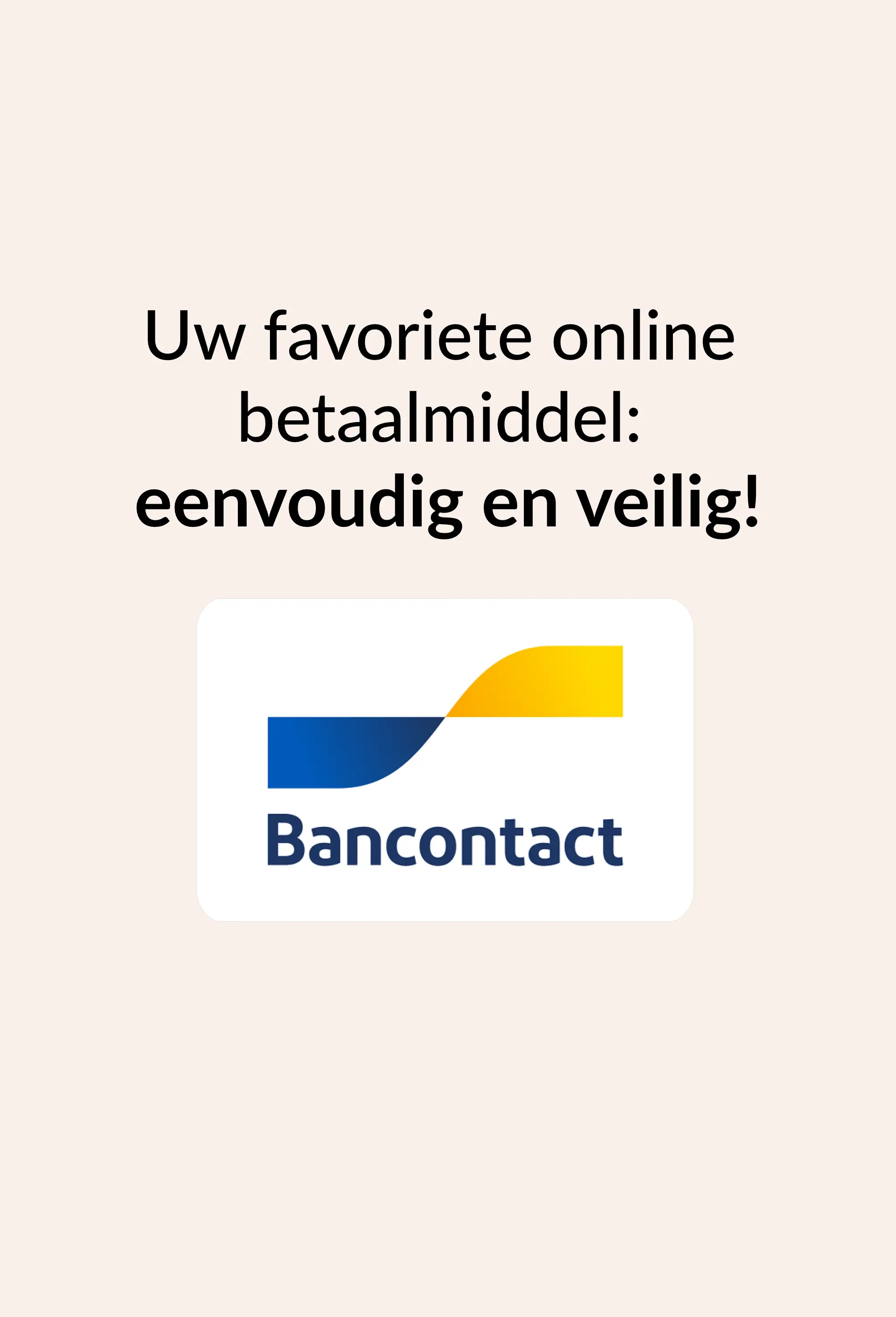 Profiteer van Bancontact-betaling bij Blancheporte