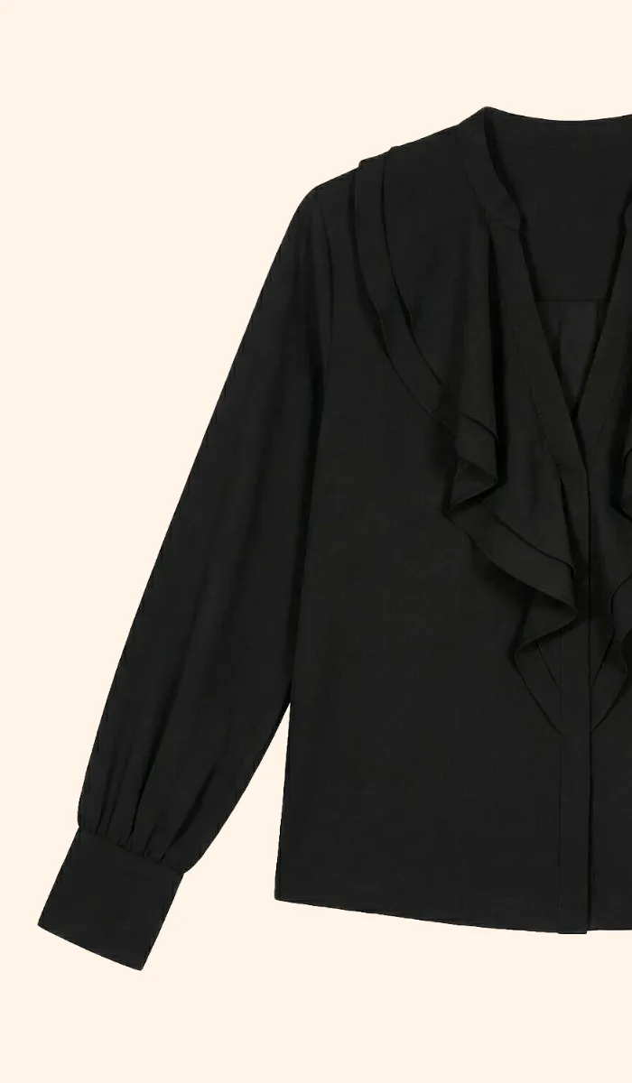 Blouse met volants – Blancheporte-blog
