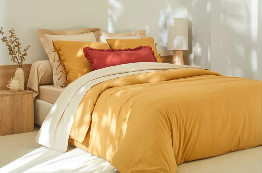 Découvrez nos gammes de linge de lit uni 