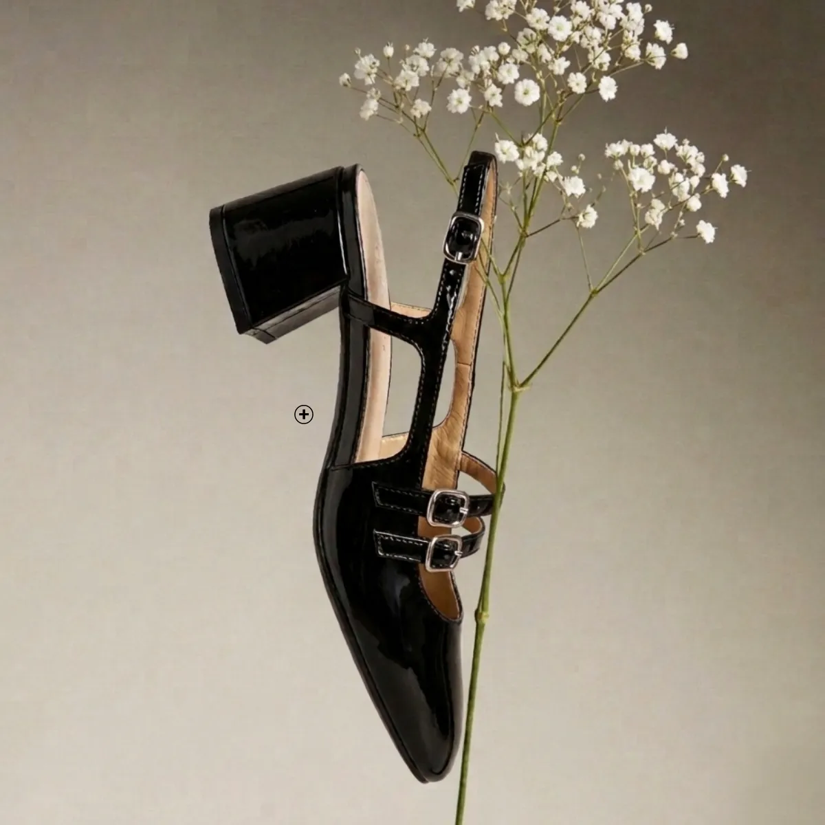 Babies slingback femme, bout rond, bride ajustable, talon bas, coloris noir - Blog Blancheporte