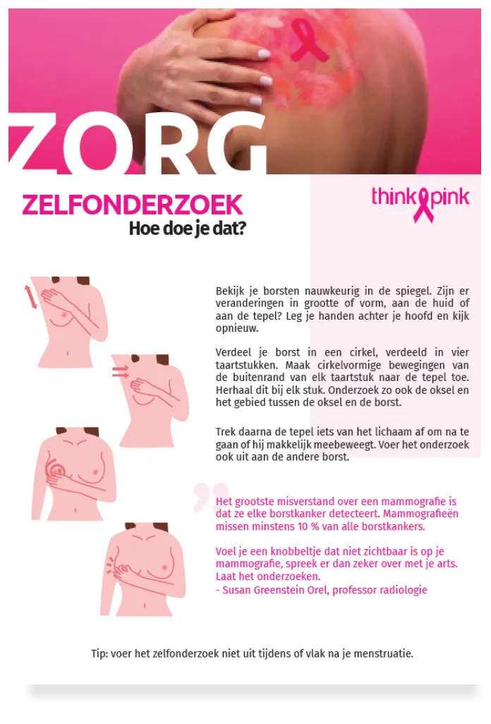 Guide de l’autopalpation