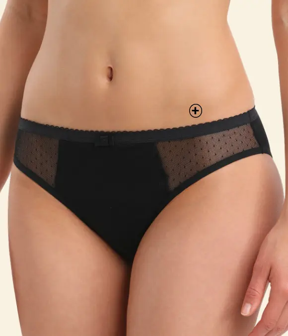 Culotte menstruelle lavable en coton bio pour flux abondant | Écologie et économies à chaque utilisation | Blancheporte