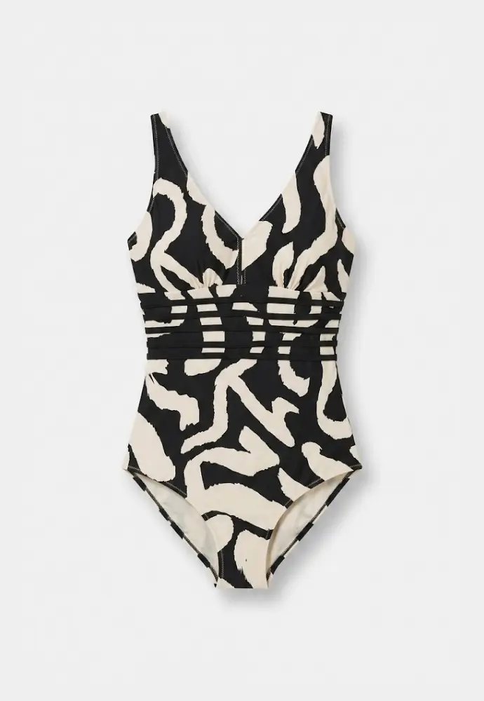 Badpak met print