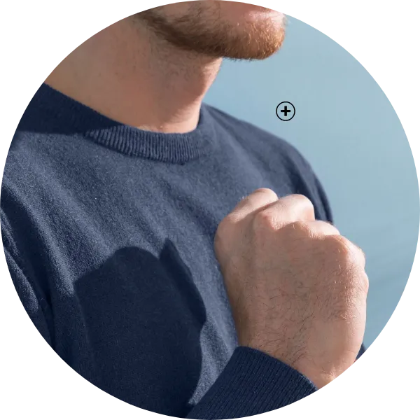 Pull uni col rond pour homme, indispensable du dressing à petits prix | Blancheporte