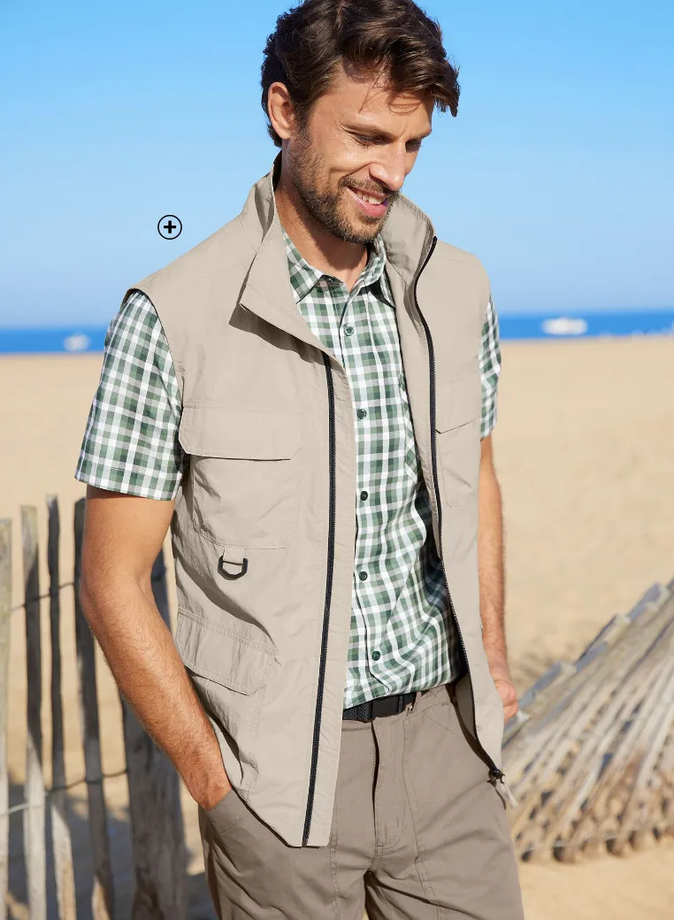 Gilet multipoches sans manches pour homme, utilitaire et stylé à petits prix | Blancheporte