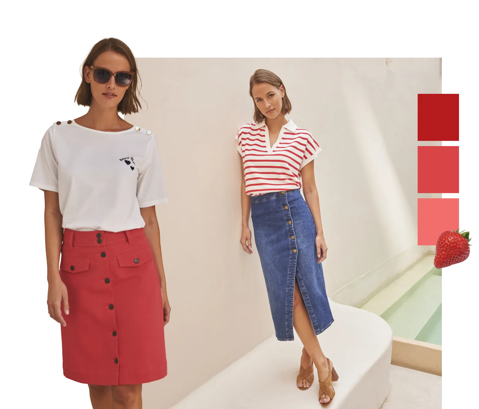 Laat u verleiden door het krachtige en vurige rood! | Blancheporte