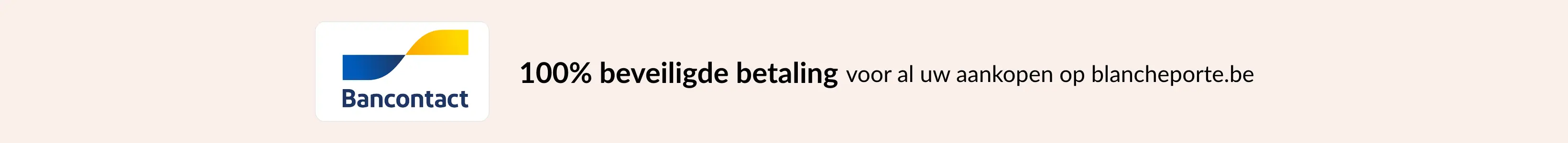 Uw veilige betaling met Bancontact