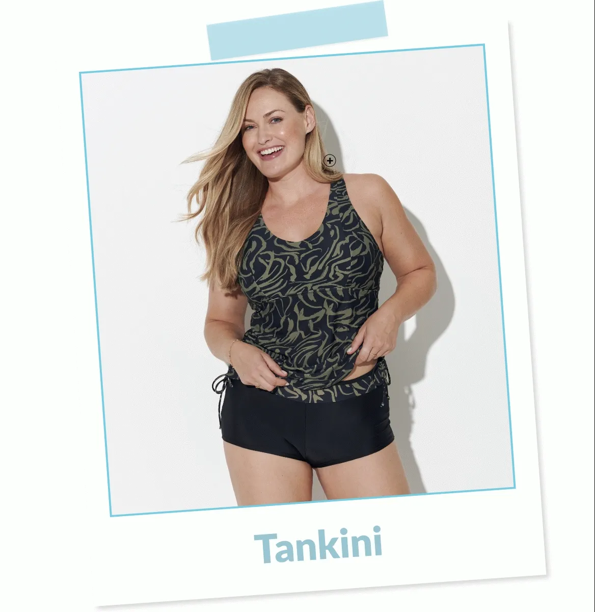 Badpak bandeau Vilorio, ideaal voor een grote cupmaat