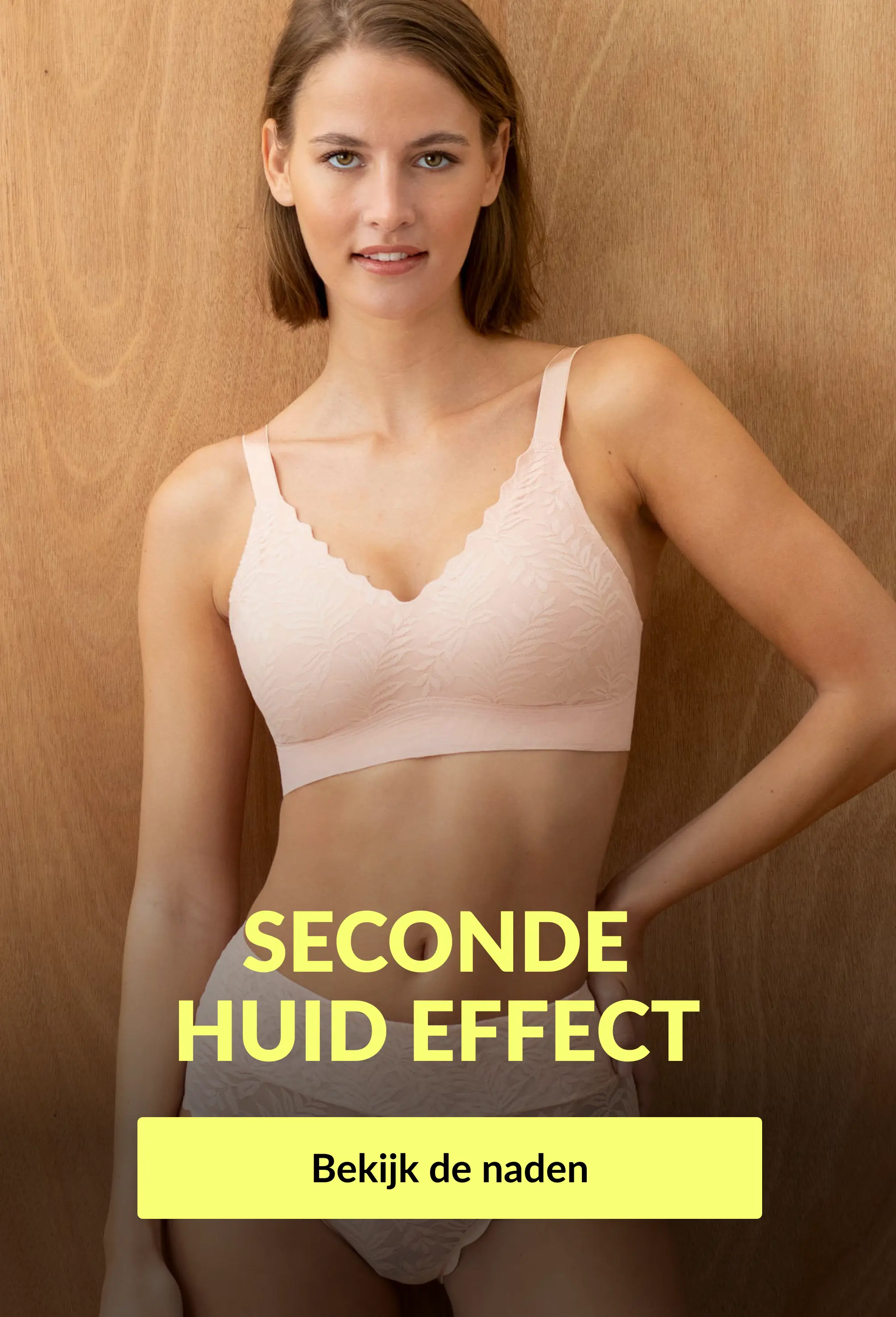 Ontdek onze dameslingerie met tweedehuid-effect