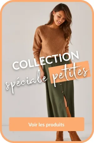 Nouvelle collection vêtements Blancheporte spéciale petite taille