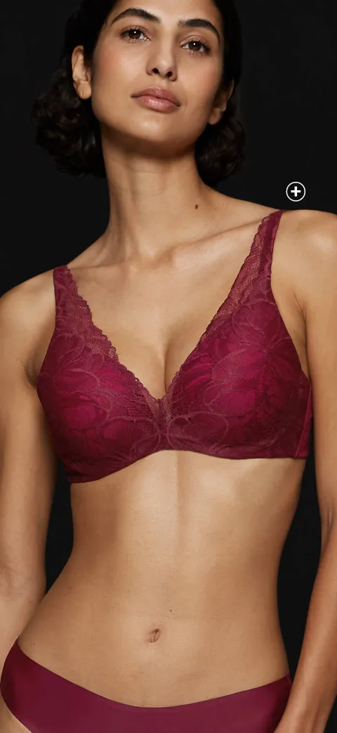 Soutien-gorge moulé nude Triumph pour petite poitrine, maintien discret et confort quotidien | Blancheporte