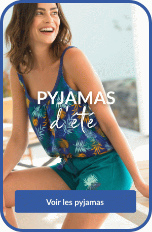 Profitez de tous les pyjamas d'été femme à petits prix