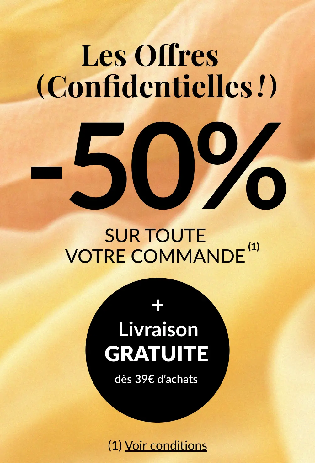 Profitez de -50% sur toute votre commandes dès 2 articles avec le code promo 800009