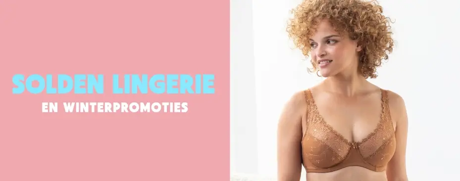 Winteruitverkoop en promoties: tot 80% korting op lingerie