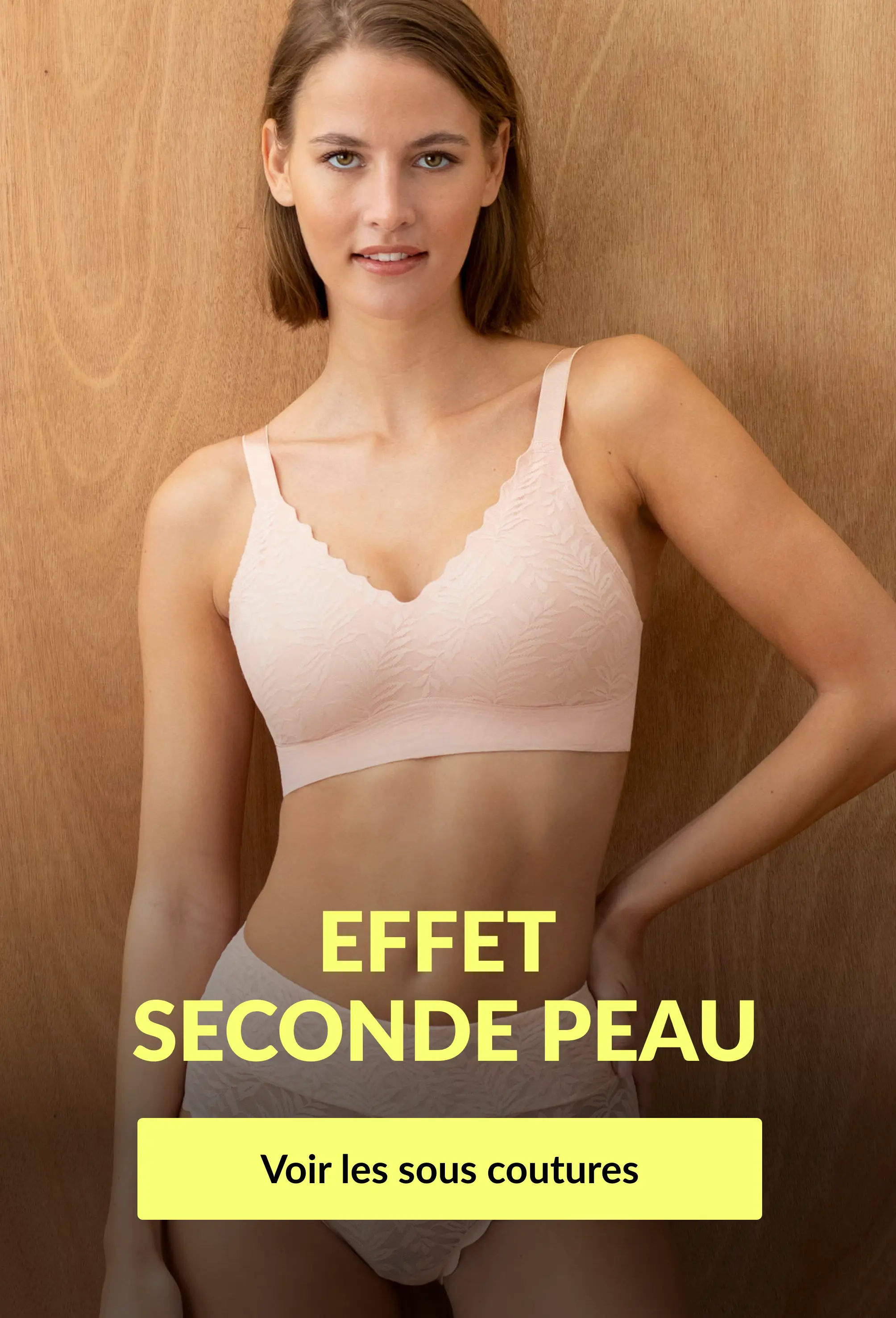Découvrez notre lingerie femme effet seconde peau