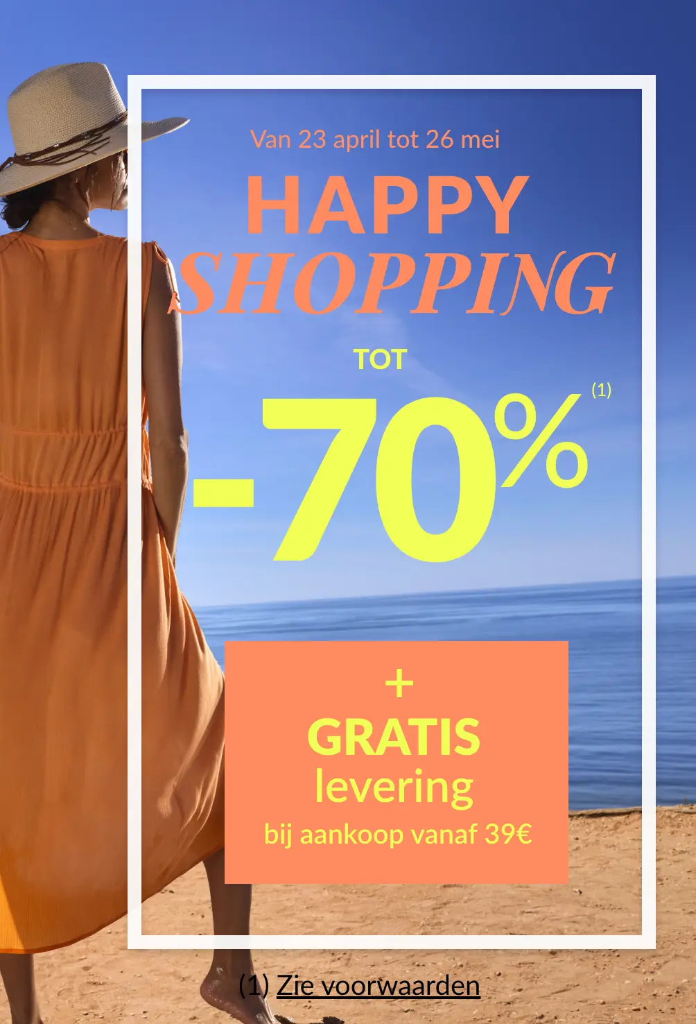 Happy Shopping: profiteer van kortingen tot 70% op de Blancheporte website + gratis bezorging bij aankoop van 39€ of meer!