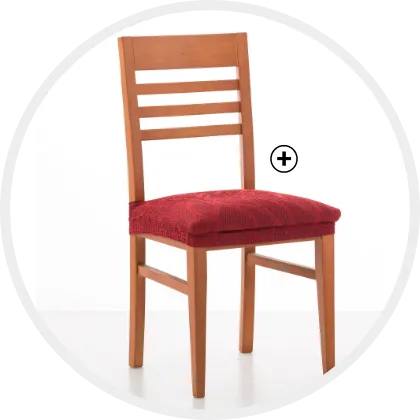 Deze elastische stoelhoes is ontworpen om perfect rond de zitting van uw stoel te passen en geeft hem meteen een nieuwe uitstraling!