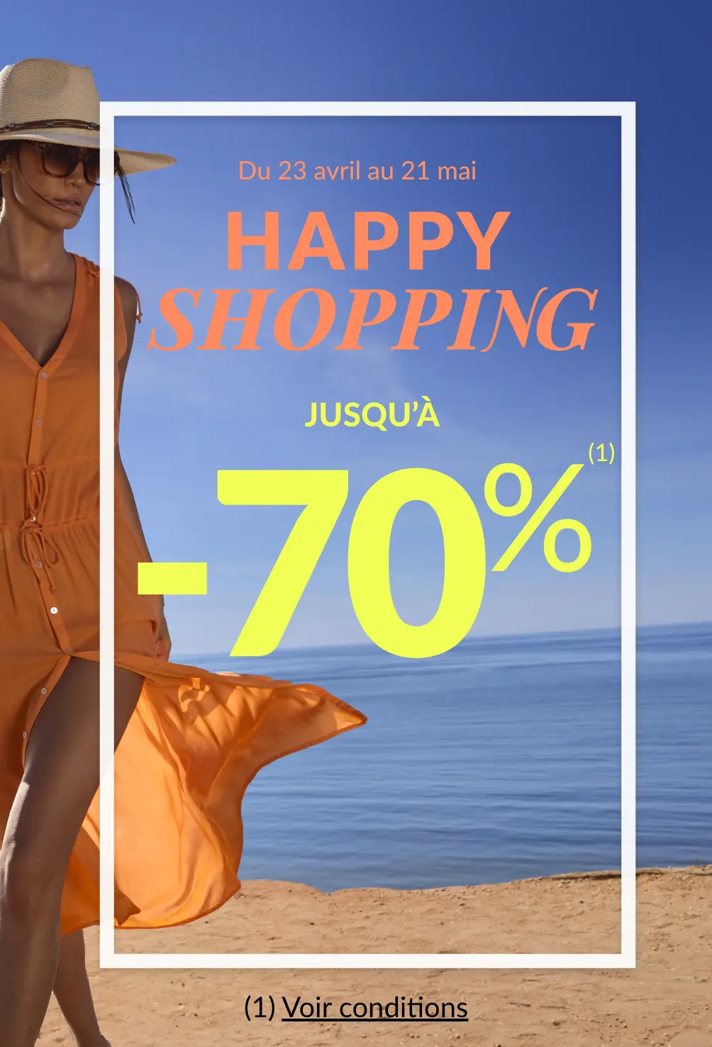 Happy Shopping : profitez de réductions jusqu'à -70% sur le site Blancheporte !