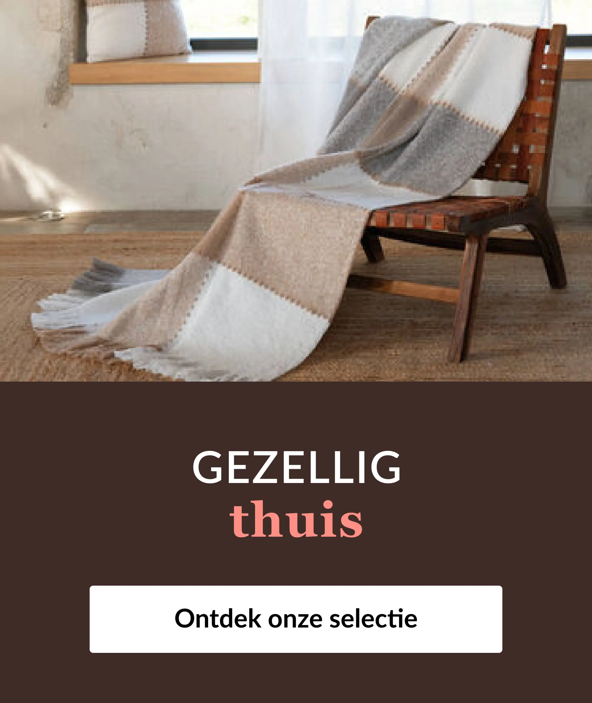 Ontdek onze decoratieselectie voor een cocooning huis op Blancheporte.be