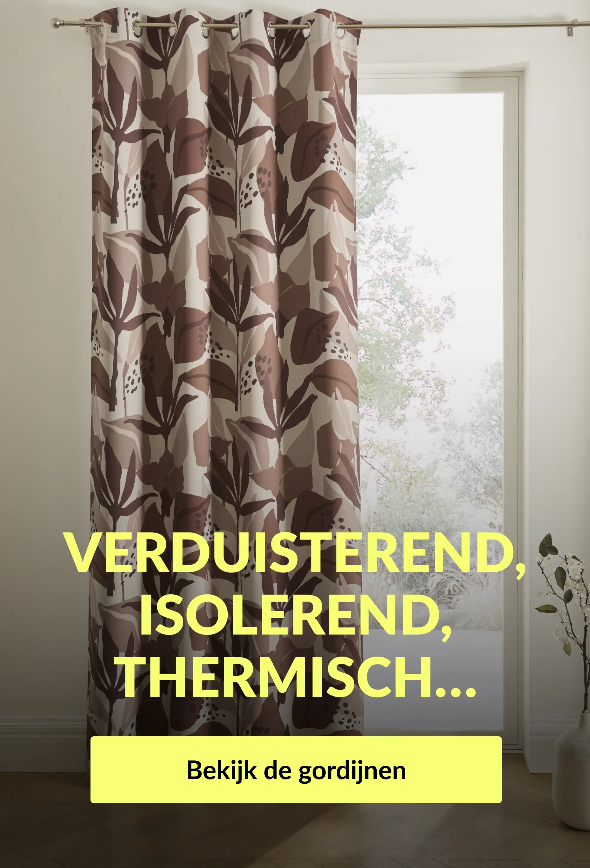 Verduisterend, isoleren, thermisch: ontdek onze selectie gordijnen om uw interieur aan te kleden.