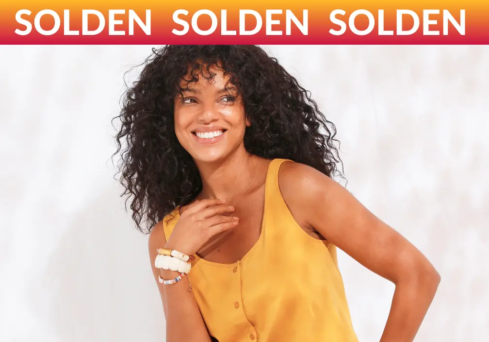 Zomeruitverkoop en promoties: tot 70% korting op een selectie dames T-shirts en tanktops bij Blancheporte