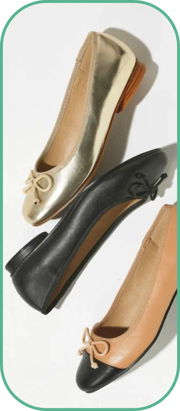 Ballerines plates, indispensables et légères à prix doux pendant les soldes été 2025 | Blancheporte