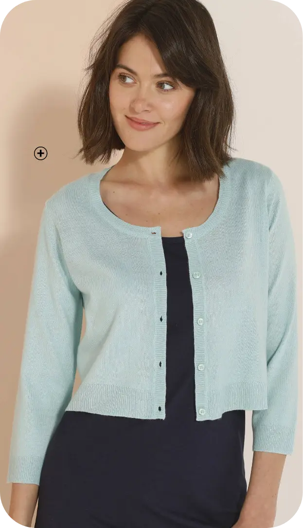 Bolero vest met knopen, een chique en delicate afwerking met een lange jurk | Blancheporte