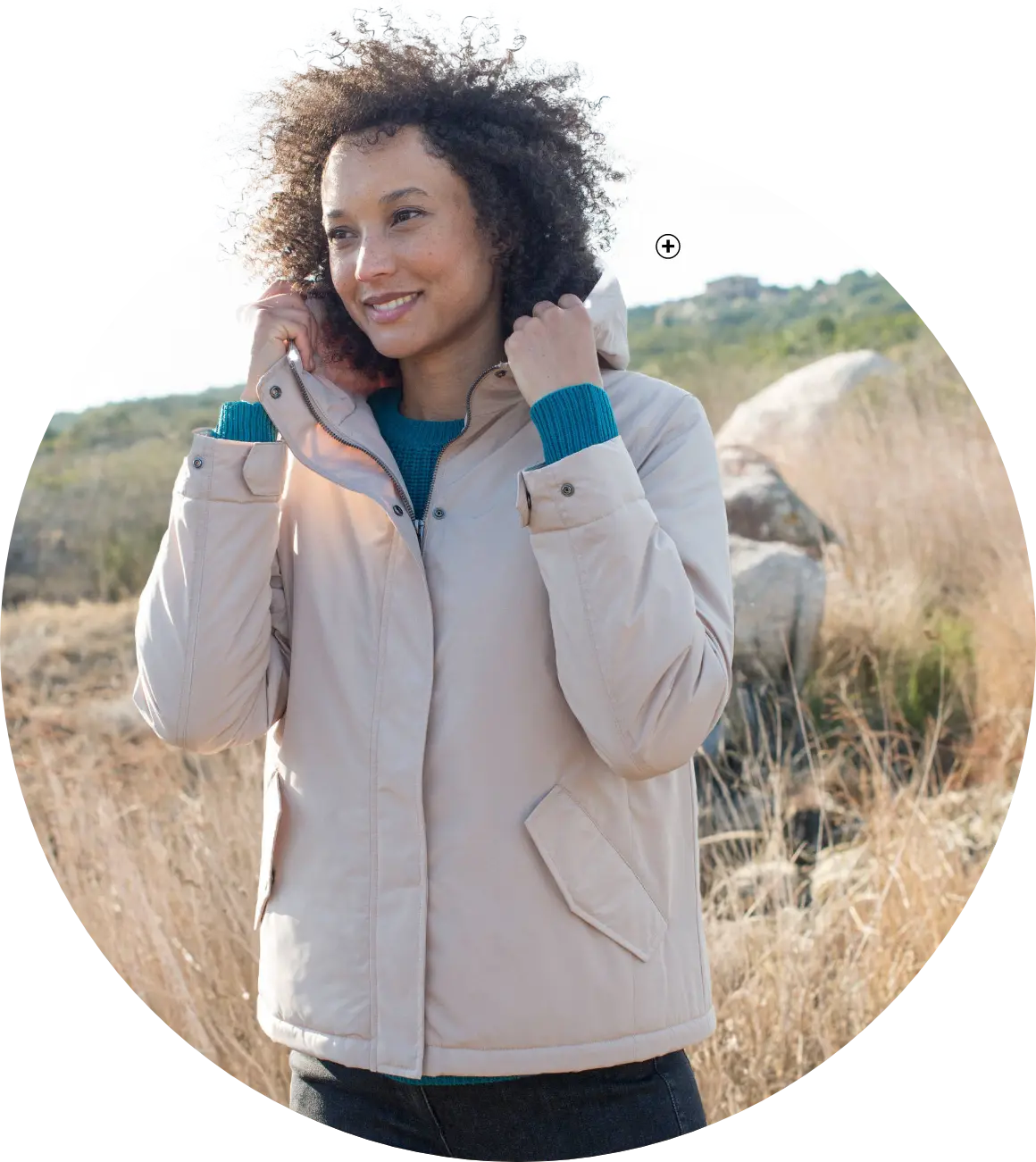 Waterdichte parka met rits en capuchon, perfecte lengte om het silhouet elegant te structureren – lengte parka dames | Blog Blancheporte